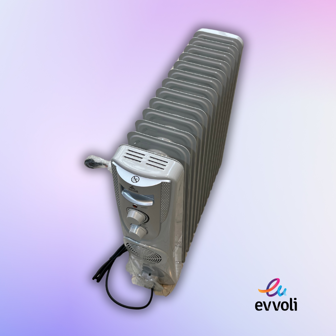 ویژگی‌های شوفاژ برقی ایوولی (evvoli) ۱۳ پره فن دار مدل EVOH- 13FW-B