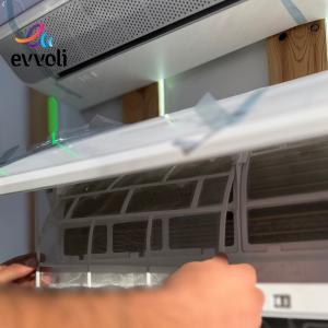 طریقه تمیز کردن فیلتر کولر گازی ایوولی+نکات مهم طریقه سرویس کولرگازی ایوولی